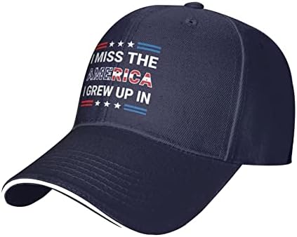 I-miss-the-Amorica-i-grow-up-up-in-funny подароци црна класична snapback hat бејзбол капачиња обични камиони за камиони бејзбол капа