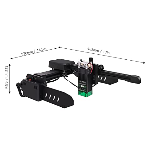 Laser Graver 5W, ласерско гравирање машина за компресија на компресија