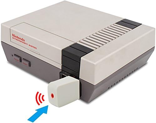 Безжичен контролер за NES Classic Edition, AceCharming Wireles NES Classic Controller со Build in Gamepad на батерии за Nintendo Mini NES Classic