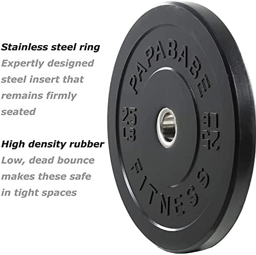 Олимписки браник на килибар во светски рамки со 2 инчи од не'рѓосувачки челик, плочи за тежина, плочи со тежина на браник, одлична гумена