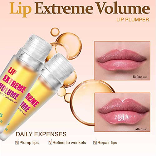 Нијанса на усни корејски Екстремен Засилувач 4мл Поцелосен Сјај Полни Усни За Нега На Усни Полни Усни Хитли Усни Кармин Убавина Шминка(А)