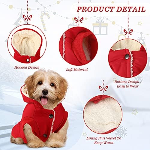 3 парчиња миленичиња кучиња џемпер јакна за плетенка облечена облека џеб кутре палто облека кученце Божиќ кошула џемпер, џемпер од руно, поставена