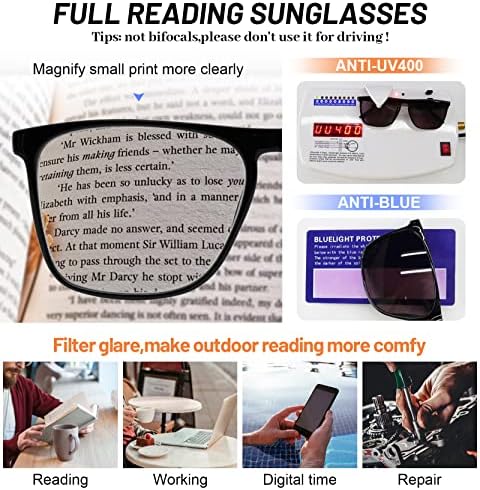 Маре Азуро Голем плоштад читач на очила за сонце мажи на отворено сонце за читање очила 1.0 1,25 1,5 1,75 2.0 2.25 2.5 2,75 3.0 3.5