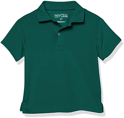 Училишна униформа на Наутика за момчиња со кратка кошула, затворање на копчиња, материјал за изведба на влага
