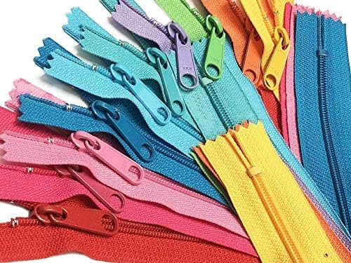 Zippers на чанти на YKK 4.5 со екстра долги влечење - побарајте свои бои за вашиот асортиман на патент YKK - направени во САД -