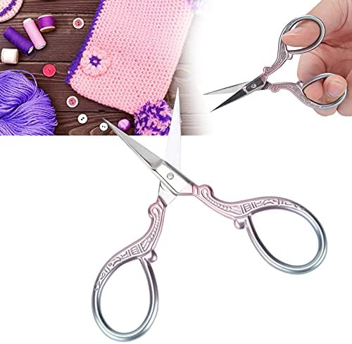 Ножици за шиење, мала големина на фино технологија лесна за употреба на ножици за шиење за ткаенина со дизајн на градиент на боја за
