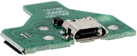 TopInno® 2PCS 12PIN конектор USB порт -приклучок за приклучок за приклучок и прекинувач за напојување Кабел за лента за Sony PS4 безжичен