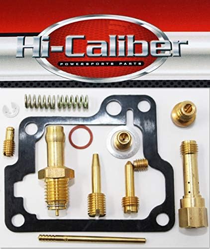 Hi-Caliber Powersports Desures Carburetor Rebuild Cole за 2002-2005 Suzuki LT-A 50 Quadmaster ATVS Carb Repair