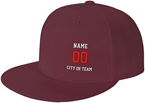 Прилагодено прилагодување на Snapback Flat Bream Visor за мажи, персонализирана капа за бејзбол