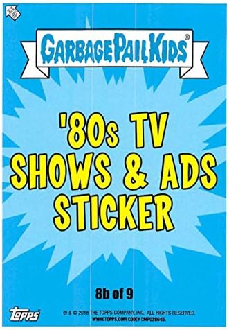 2018 Топс ѓубре за ѓубре Детска серија 1 Ние ги мразиме Трговските картички во 80-тите години на минатиот век 80-тите ТВ-емисии