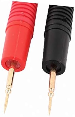 X-Dree 1 пар црна црвена дигитална дигитална мултиметарска остри тестери за продолжување на тестер (Cavo di prolunga по тестер Sharp Tester MultiMetro