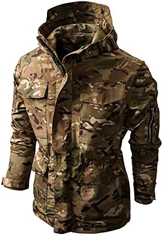 Кожна јакна за реклами за мажи, ладно покачување зимски палто Менс плус големина со долга ракав тела со џебови јакна Fit2
