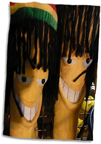 3drose Florene Childrens Art - глави на банана - крпи