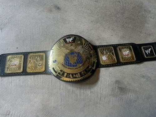 Курт Агол автограмирал потпишан WWE Голем орел Светски шампион титула појас ЈСА Коа - Автограмирано борење разни предмети