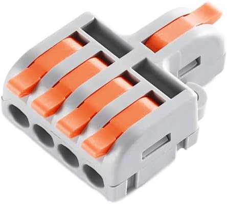 Конектори за жица на рачката Sawhox - Терминални блокови за притисок за врски за брза жица, раздвојување на повеќенаменски жица