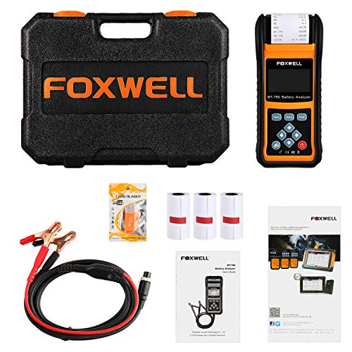 Тестер за оптоварување на батеријата на автомобилот Foxwell за 6V 12V 24V Cranking и полнење алатка за тестирање на системот за