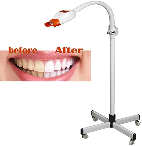 Стоматолошки заби за белење на заби, 54W 14LED ламба за белење на заби, заби за забрзување на орална нега за заби со дизајн на тркала,