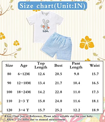 Sinhoon дете дете бебе момче Велигденски облеки Симпатична маица за зајаче + шарени обични панталони за новороденче бебе унисекс облека