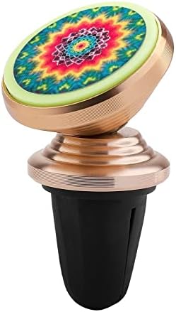 Врзана боја Мандала Супер силен држач за телефон со магнет за монтирање на воздухот, компатибилен со сите паметни телефони и таблети