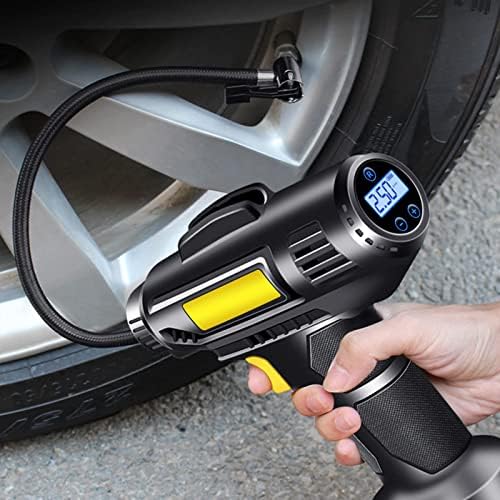 BMFHJEQ гуми задуеност - Преносна пумпа за воздух во гума на електрични возила - Пумпа за безжична гума за автомобили со батерија со