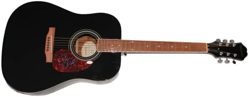 Дариус Ракер потпиша автограм со целосна големина Гибсон епифон Акустична гитара w/ Jamesејмс Спенс автентикација JSA COA - Суперerstвезда