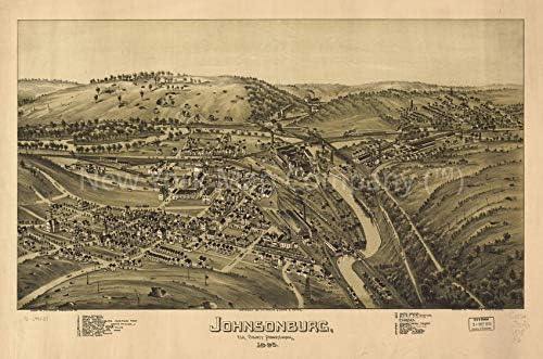 Бесконечни фотографии 1895 МАП | Nsонсонбург, округот Елк, Пенсилванија | Nsонсонбург | nsонсонбург ПА | Пенсилван