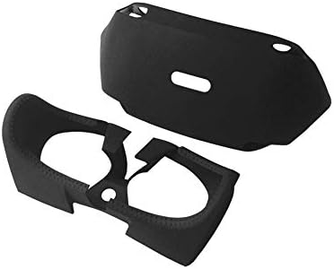 3D стакло заштитен силиконски кожа за очи за очи за очи за слушалки PSVR PS VR+ 2PCS Силиконски заштитен случај на кожата за контролор на