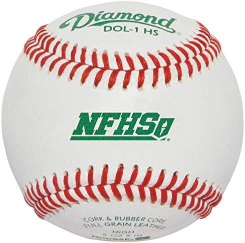 Дијамантски спортски бејзбол кожа ДОЛ-1 ХС 5 десетици средношколци NFHS и прачки кои се наоѓаат поладен