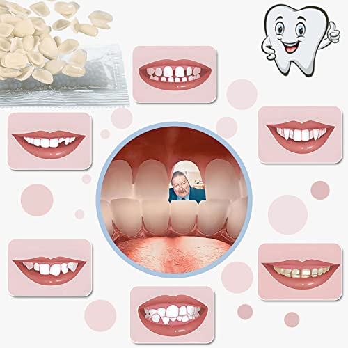 Комплет за поправка на забите-термички монистра гранули и лажни заби за привремено поправање на исчезнати и скршени заб, лажни заби и