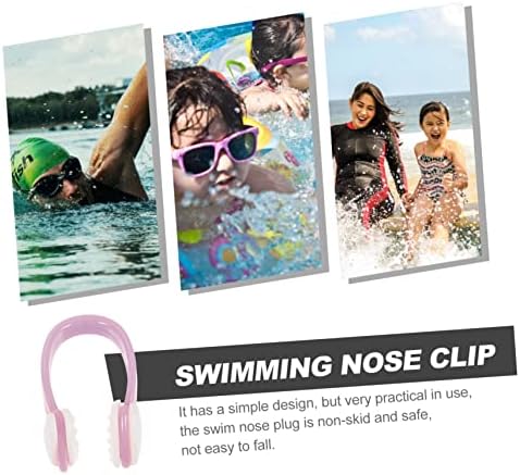 Хемотон пливање нос клип додатоци за пливање нос приклучоци за деца за пливање, нос приклучоци некскид нос клип деца возрасни нос