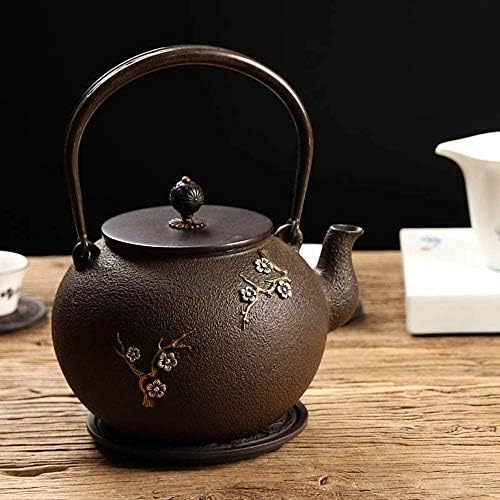 Леано железо чајник од леано железо, незагадено вриено вриење вода, меур од чај од железо, кутија за подароци од леано железо чајник,
