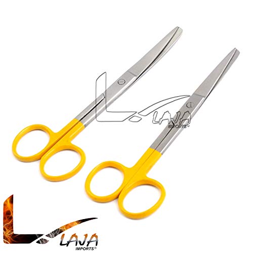 Лаја увезува 2 парчиња кои работат со ножици на остри/тапи директно и криви 5,5 рачка во боја