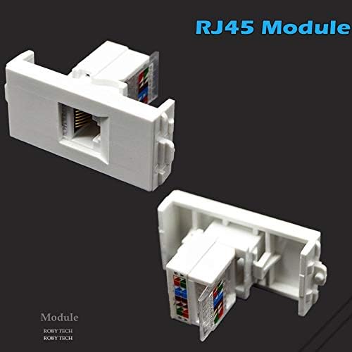 LC + RJ45 + RJ11 Модули Мултимедијални Информации Ѕид Плоча Покритие За Каблирање Систем Оптички Влакна Телефон Cat6 Етернет Клучни Камења
