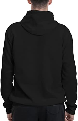 Даурап Кристофер Бел 20 машки пуловер качулка, обична кошула со качулка, најдобри дуксери за спортска облека со џеб со џеб