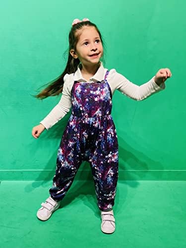 Јуси Мали Девојчиња Детски Комбинезон Едноделен Цветен Диносаурус Ремен За Играње Ромпер Летна Облека Облека