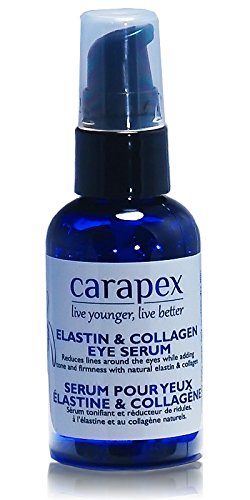 Carapex Collagen & Elastin Anti ateing Spiring Eye Serum | Ги намалува брчките, под темните кругови на окото, нозете на Кроу, фините линии и подпухналост
