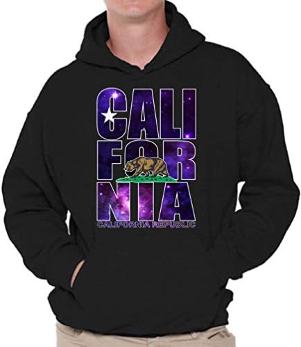 Незгодни стилови Калифорнија Република Худи Кали Мечка Галакси маичка