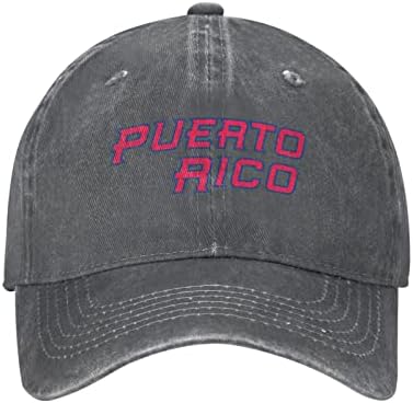 Порто Рико бејзбол капачиња унисекс прилагодлива гроздобер измиен тексас тато капа за мажи жени