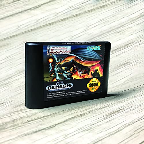 Челична империја - САД етикета FlashKit MD Electroless Gold PCB картичка за конзола за видео игри Mega Genesis Megadrive Megadrive