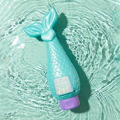 Glimmer Wish Premium Shampoo Shampoo + Clasherater, Тропски мирис на плажа, тестиран дерматолог, бесплатно сулфат и сулфит, бесплатно, Peg &