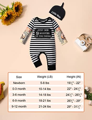 Облека за бебе момче со долги ракави, печати ромпер со едно парче скокање