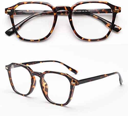 Нула диоптер очила TR90 ацетат рамка за очила за миопија за одвојување на леќи SQAURE Elegants Elegant