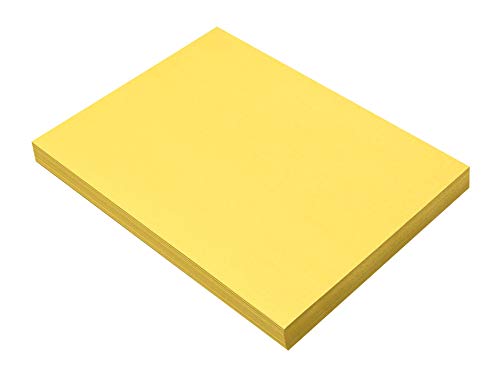 Пранг Изградба Хартија, Жолта, 9 х 12 , 100 Листови