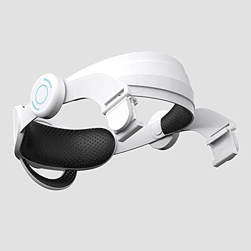 Ремен со глава за Oculus Quest 2 додатоци, Modjuego 2021 Нова надградба на Oculus Quest 2 лента за чело, прилагодлива замена на VR за глава