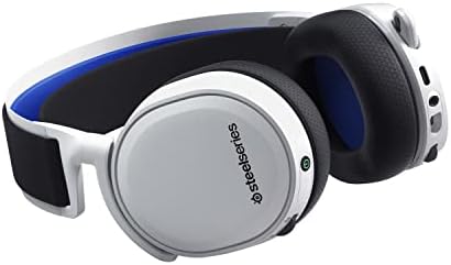 Челзи АРКТИС 7П+ Безжични Гејмерски Слушалки Со Микрофон За Поништување На Бучава ЗА PS4, PS5 И КОМПЈУТЕР - Бело