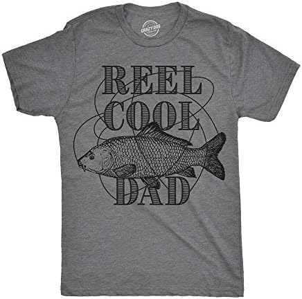 Менс ролна кул тато маица смешни татковци за риболов подарок за сопруг рибар