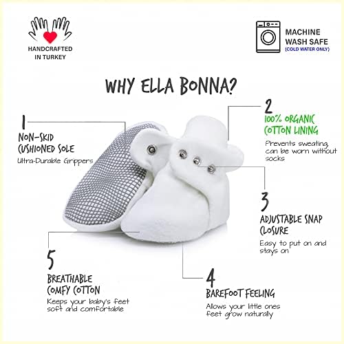 Ела Бена мини руно чизми со не лизгање на дното | Флексибилен | За девојчиња за девојчиња за девојчиња