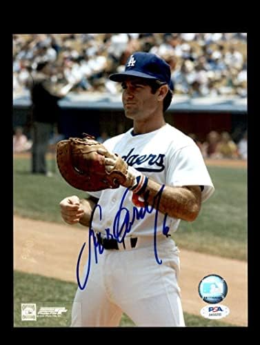 Стив Гарви ПСА ДНК потпиша 8х10 Фото Автограм Доџерс - Автограмирани фотографии од MLB