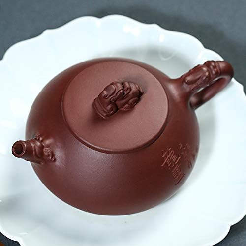 Глорис рачно изработен чајник Лонгкси, Јиксинг виолетова глинена чајник за чај и колекција на Конгфу