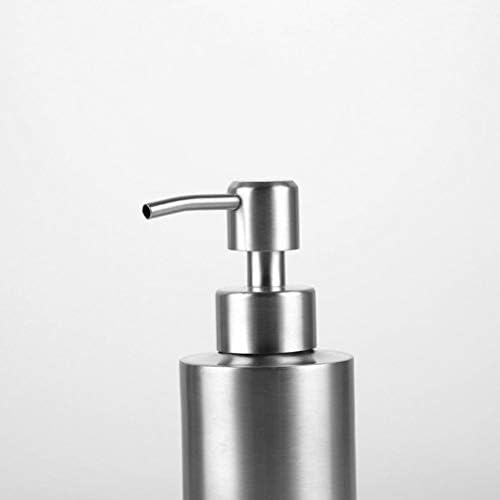 Зеродеко кујнски сапун диспензерот сапун диспензерот не'рѓосувачки челик рачен сапун диспензер модерна бања рачна лосион шише